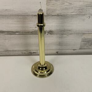 Vintage PartyLite Gaslight‎ Lamp P0472 Candle Holder Brass